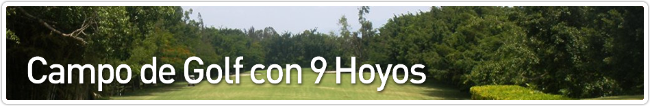 Campo de Golf con 9 Hoyos